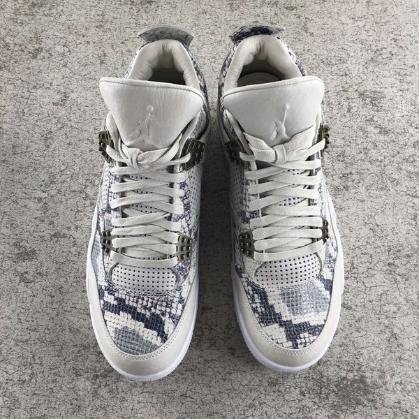 Authentic Air Jordan 4 Premium Snakeskin